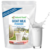 Z Natural Foods front packaging of 5 lb goat milk powder showing brand and product