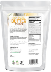 Z Natural Foods open pouch displaying powder ready for scooping and convenience