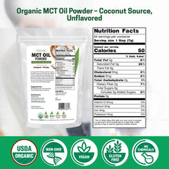 Z Natural Foods scoop of powder ready to measure for convenience