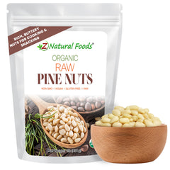 Z Natural Foods front package showing 1 lb pouch and organic label for freshness