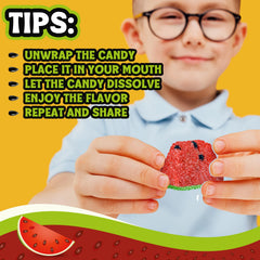 ZANDI-ITAS close-up of candy texture highlighting chili-tamarind coating and vivid watermelon color