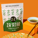 Z&Z za'atar front packaging showing brand and product benefits
