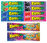 Zappo front packaging showing colorful 10-pack and convenience benefit