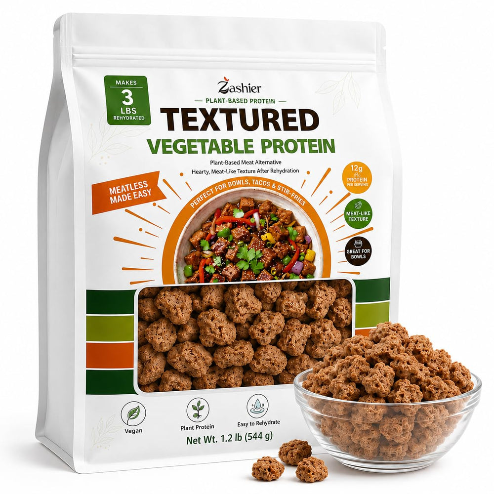 Zashier front packaging showing product and protein benefit