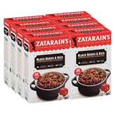 Zatarain's front packaging view showing product and serving suggestion benefit convenience