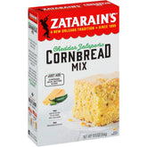 Zatarain's front packaging showing product and spicy cheesy appeal