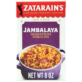 Zatarain's front box showing packaging and easy meal benefit