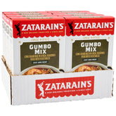 Zatarain's front packaging shows product and quick-cook benefit