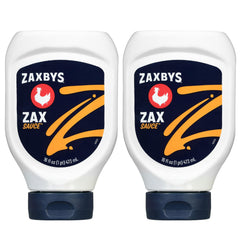 Zaxby's front packaging showing two 16 fl oz bottles and brand logo, convenient supply