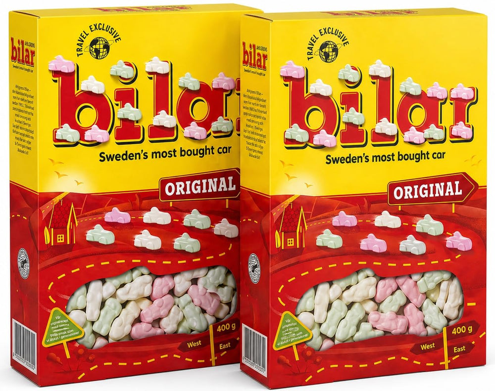 ZAYKIR Bilar original front packaging shows 400g box, great for gifting