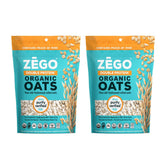 ZEGO front packaging bundle showing two 14oz bags and clear branding benefit transparency