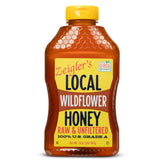 ZEIGLER'S front jar shot showing pure wildflower honey for pantry use