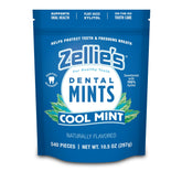Zellie's front packaging tin showing brand and count, convenient storage benefit