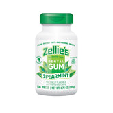 Zellie's front packaging showing bottle and spearmint branding for freshness