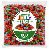 Zenya Tea Shop front of 5 lb fruit jelly beans bag showing vibrant packaging and quantity