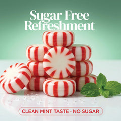 Zestix close-up candy surface revealing texture and long-lasting mint
