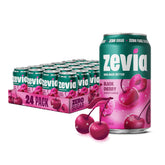 Zevia black cherry front-facing can showing label and clean design