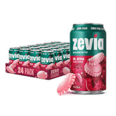 Zevia Dr. Zevia 24-pack front packaging shows variety and convenience