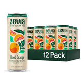 Zevia front can showing label and bold citrus flavor for an appealing drink