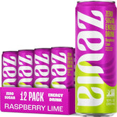 Zevia front packaging 12-pack showing flavor and zero sugar benefit
