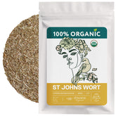 Zhivana Organics front packaging showing organic St. John’s Wort benefit clarity