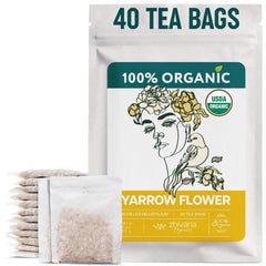 Zhivana Organics front packaging showing 40 tea bags and organic badge for trusted purity