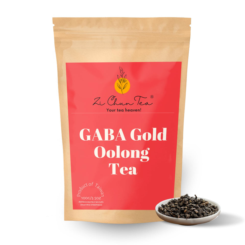 Zi Chun Tea front packaging showing brand and sealed bag for freshness