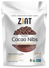 Zint front packaging showing 8 oz bag and clear label benefits