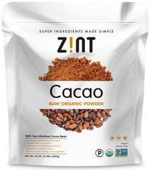 Zint front packaging showing 32 oz bag and clear labeling for pantry convenience