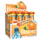 Zipfizz orange soda front pouch showing bright packaging and single-serve convenience