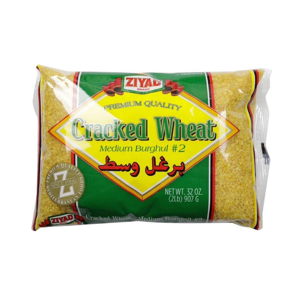 Ziyad bulgur front packaging showing 32 oz bag and brand clarity