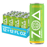 ZOA lemon lime front can shows bright citrus label and easy-grip design
