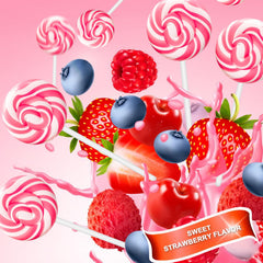 ZOFIA SWEET close-up of pink and white swirl texture highlighting vibrant color and smooth finish
