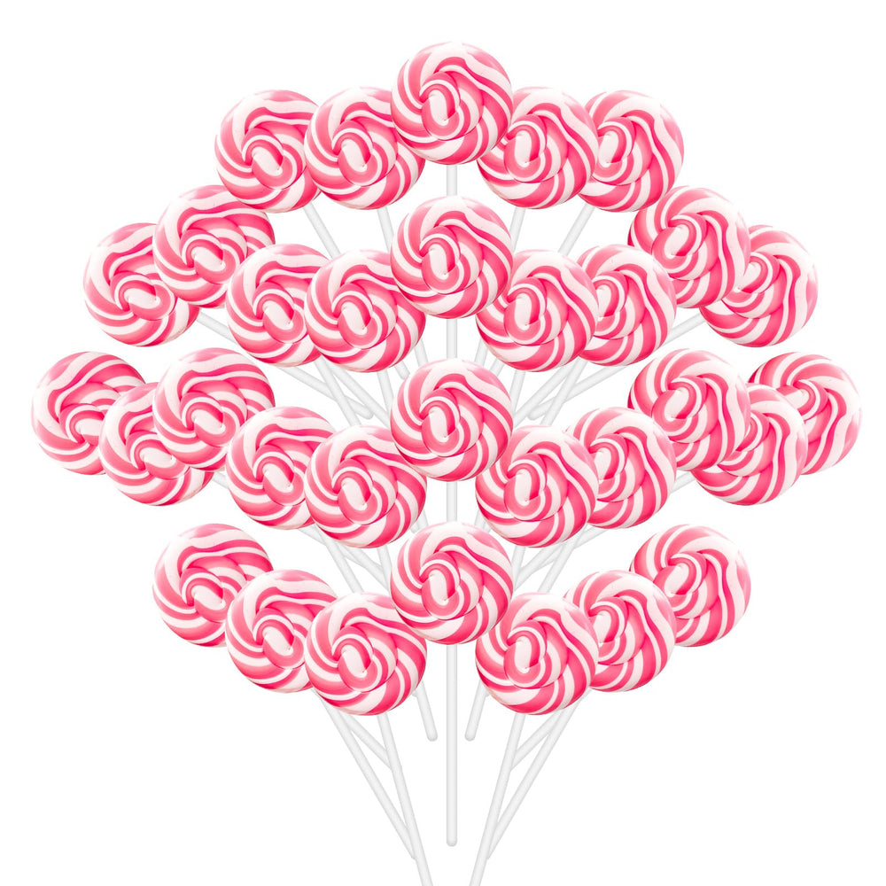 ZOFIA SWEET front packaging showing 32 pink swirl lollipops and clear labeling, great for parties