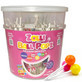 Zollipops front packaging showing 60-count bag and bright branding for choice clarity