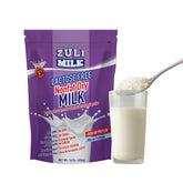 ZULI MILK front packaging showing label and benefits for pantry convenience