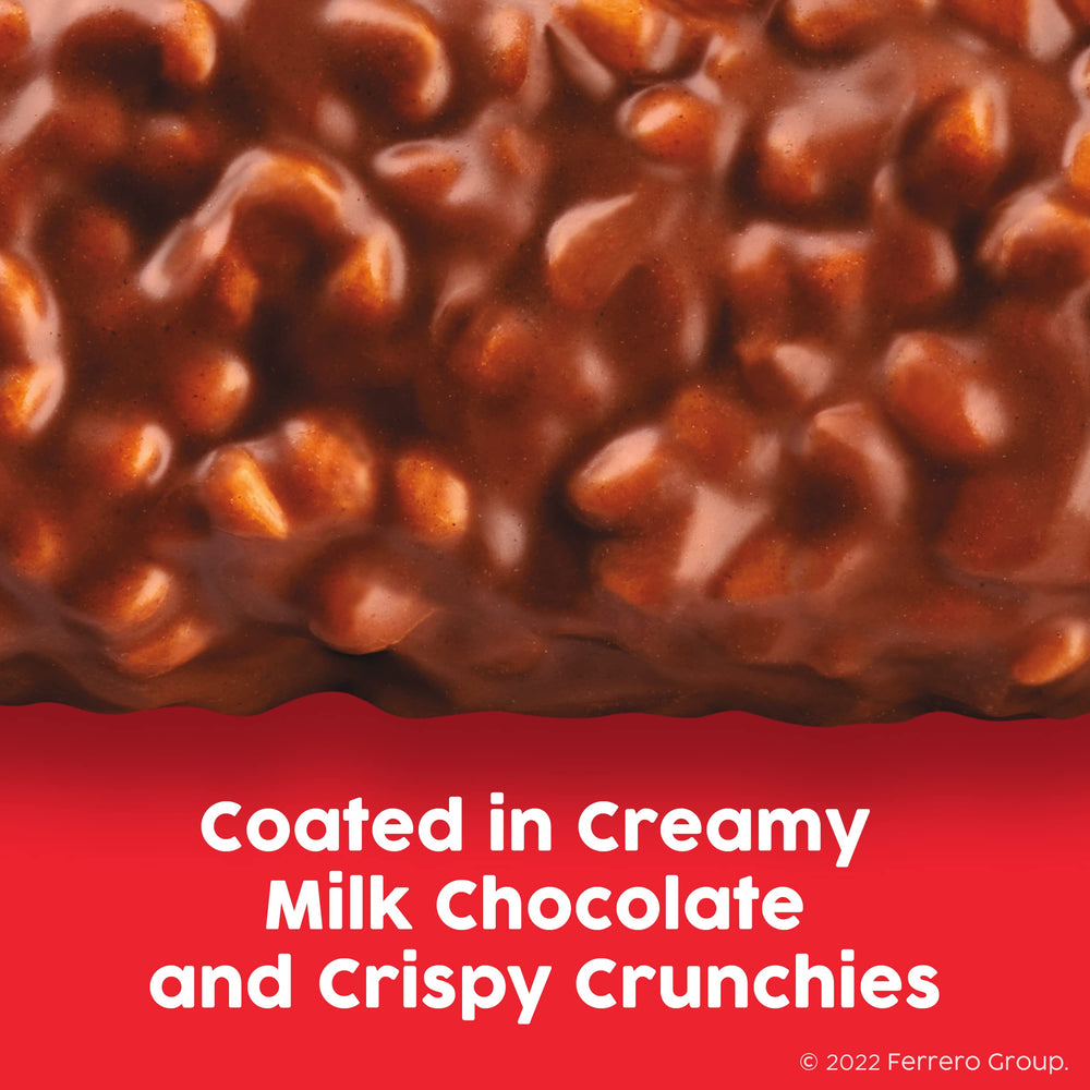 100 Grand bar cross section showing caramel, chocolate, and crisp texture