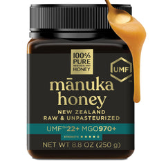 100% Pure New Zealand Honey front jar showcasing premium packaging and authenticity