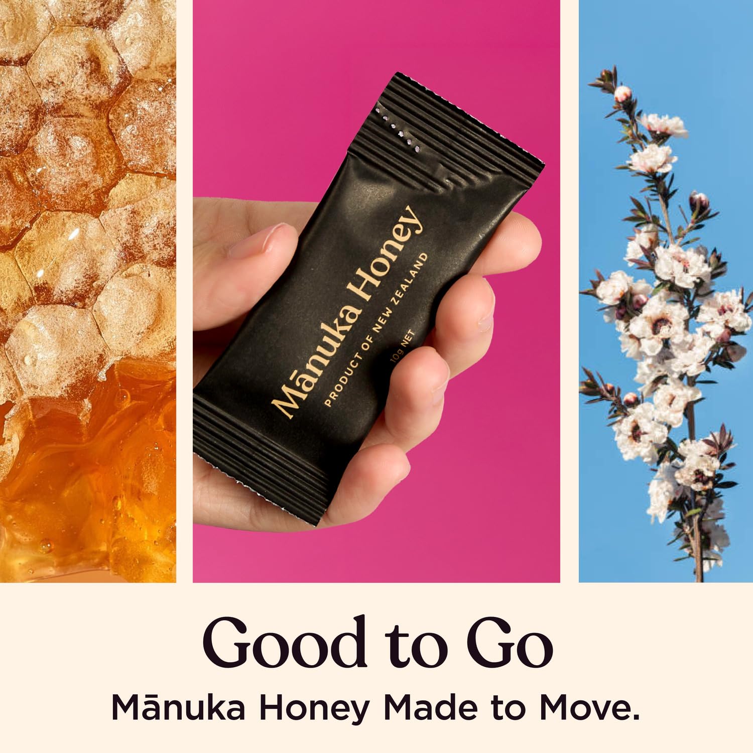 100% Pure New Zealand Honey UMF and MGO certification label proving authenticity