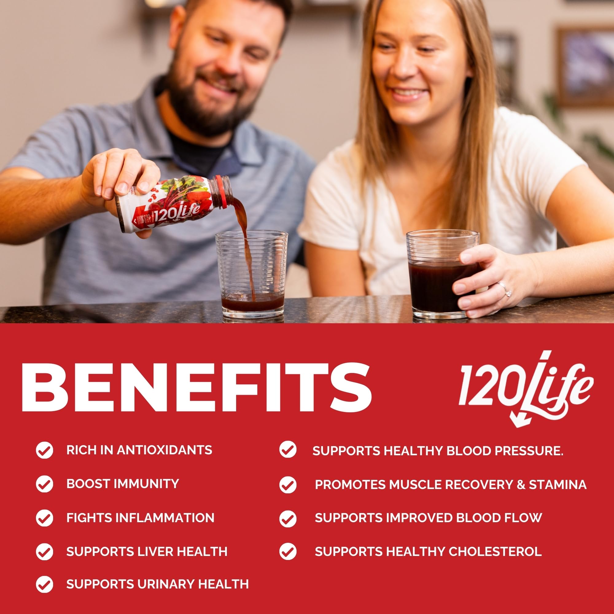 120LIFE beet root close-up texture highlighting natural ingredients