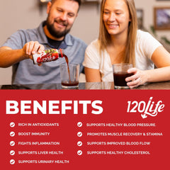 120LIFE beet root close-up texture highlighting natural ingredients