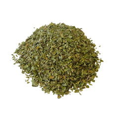 1400S SPICES close-up of coarsely dried oregano leaves showing texture and aroma