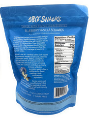 180 Snacks close-up of square texture with nuts and seeds for crunch benefit