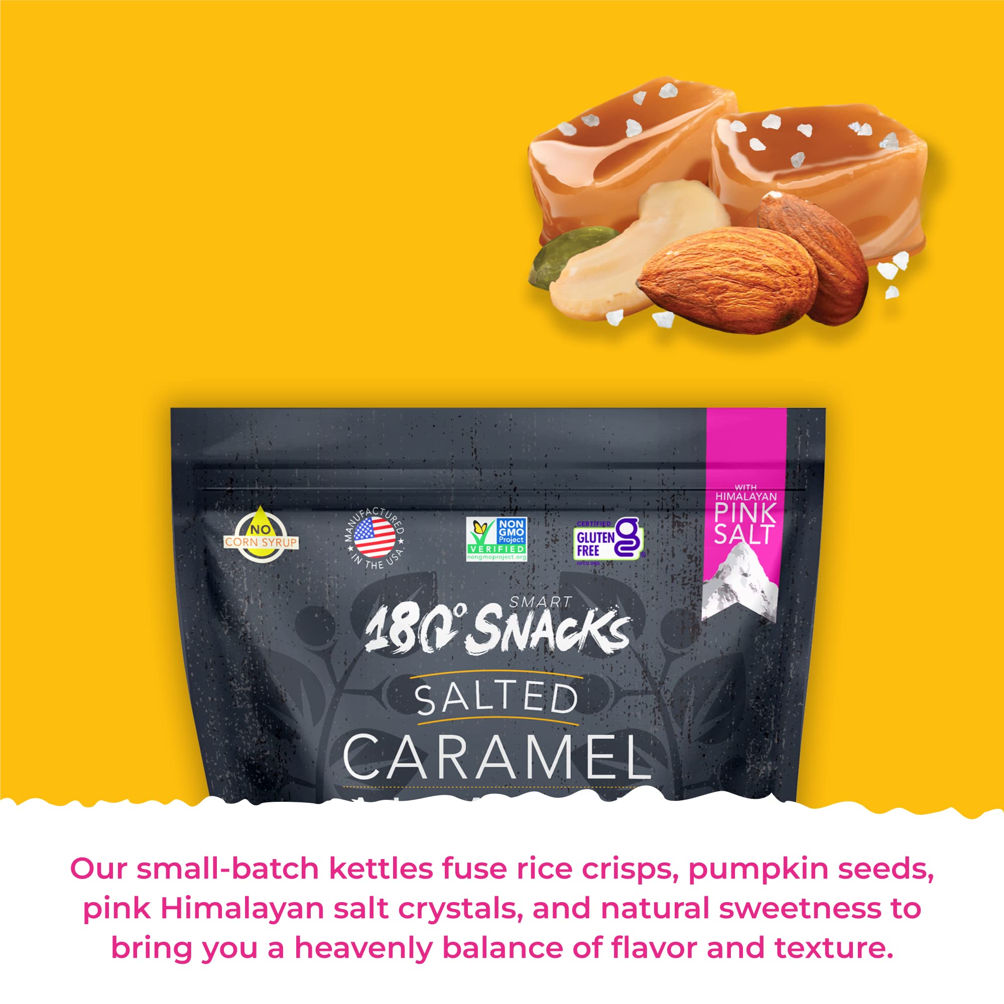 180 Snacks open pouch with clusters visible for quick servings