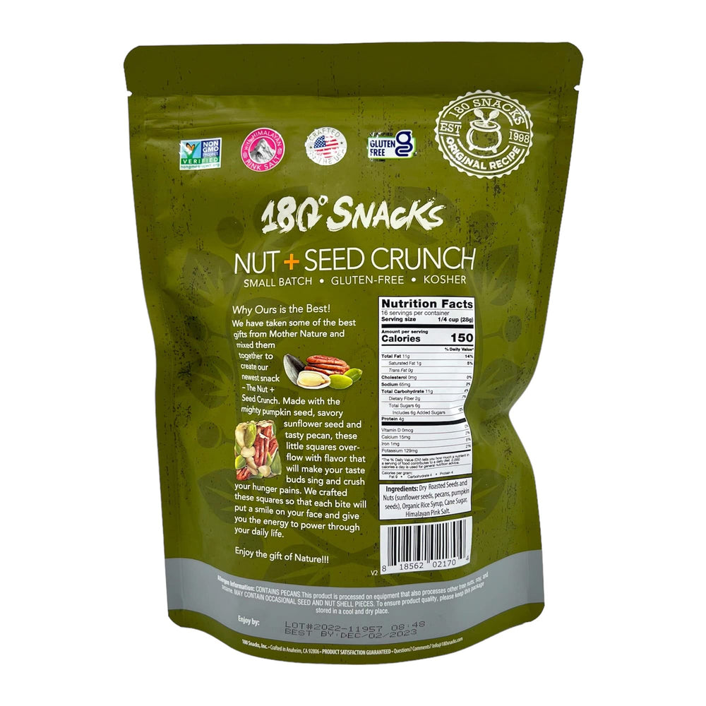 180 Snacks close-up of sunflower seeds pecans and pumpkin seeds texture, crunchy taste highlight