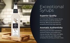 1883 MAISON ROUTIN glossy syrup texture close-up showing smooth consistency benefit