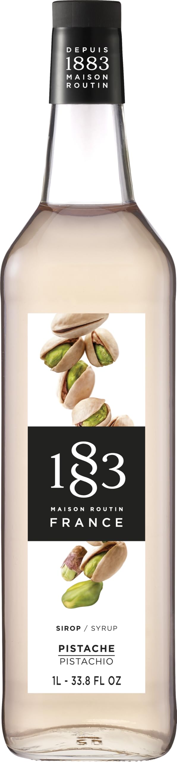 1883 Maison Routin front label bottle showing elegant packaging and premium appeal
