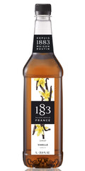 1883 MAISON ROUTIN front label showing vanilla syrup and brand clarity