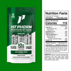 1st Phorm stick in hand showing size and 10g protein portion