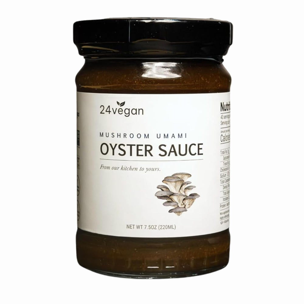 24 VEGAN front bottle view showing product and clear brand label for easy recognition